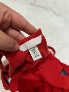 Vibrant Red Camisole Top
