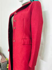 Red Korean over coat