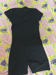 Black Button-Down Shirt