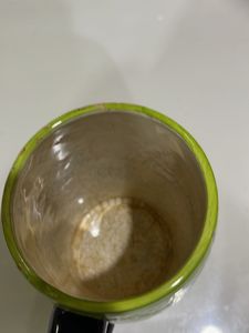Green Ceramic Planter