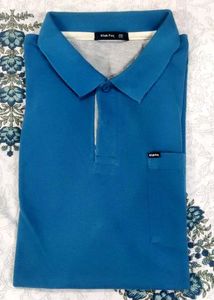 Classic Blue Polo T-Shirt