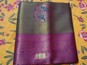 real zari work silk saree