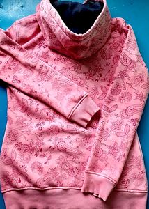 Woman Hoodie In Cotton Fabric