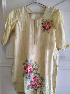 Floral Kurta Set with Dupatta