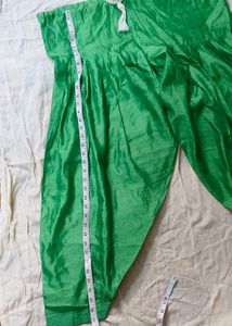 Green Embroidered Kurta Set