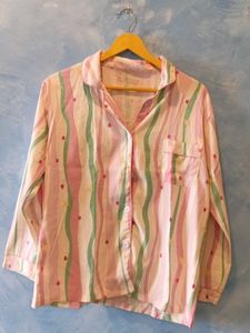 Cute Striped Pajama Set from Thailand