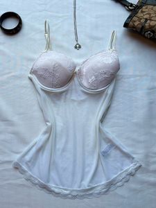 Lace Trim Camisole Slip