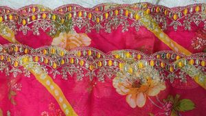 Vibrant Red Silk Palazzos