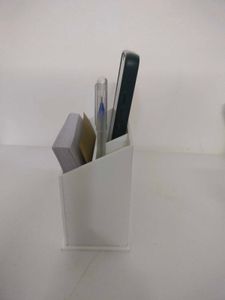 Plastic Pen And Mobile Stand