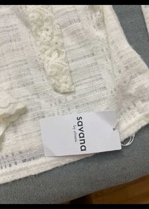 Elegant White Lace Blouse