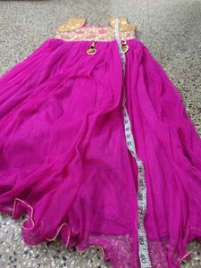 Beautiful Pink Ethnic Gown