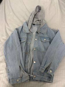 Hooded Denim Jacket