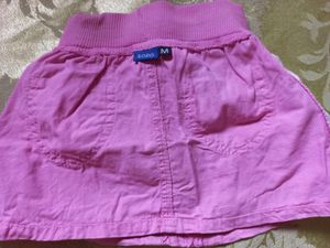 Cotton Mini Skirt For Girls