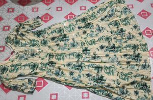 beautiful green colour gown