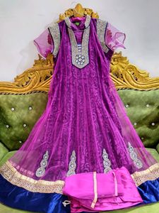 Beautiful Anarkali Net Suit❤️😍
