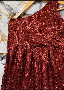 brand new One-Shoulder Sequin Dress