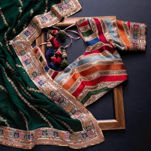 beautiful trending party wear saree
