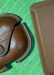 Brown Leather AirPod Case