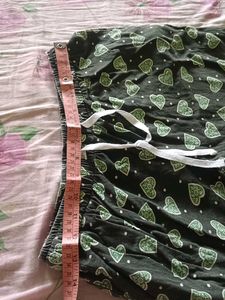 Cozy Heart Print Pajama Pants with pockets on both