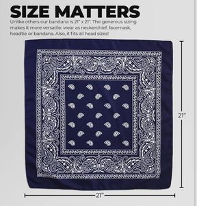 Classic Paisley Bandana Scarf