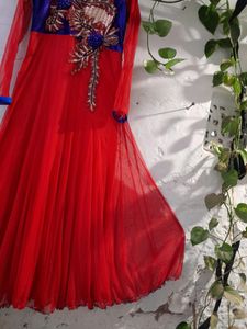 Red Hot  Heavy Gown ❤️