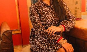 Leopard Print Dress