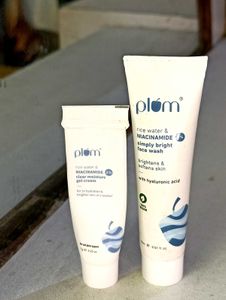 Set of 2 PLUM (FACE WASH + MOSTURIZER)