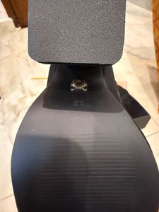 Theater Women Gaga Black Buckle Detail Platform He