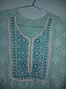 Nyra Cut kurti top knee length 👍❤️