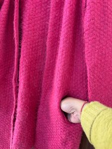 Fuzzy Pink Cardigan