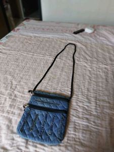 Denim Crossbody Bag