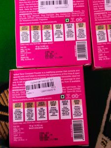 pack of 5 Color Essence Perfect Tone Compact Powde