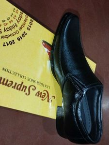 Black Leather Formal Shoes