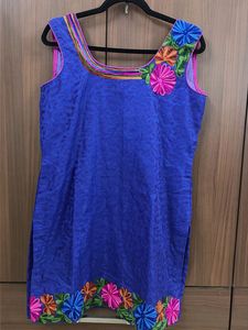 New Blue & Pink Kurta Set