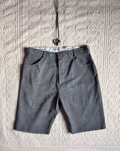 Polka dot laced shorts