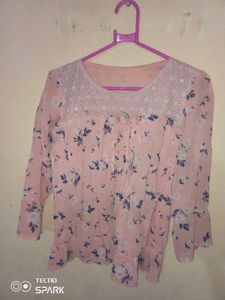 Floral Chiffon Top