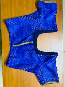 💙Royal Blue Brocade Blouse💙