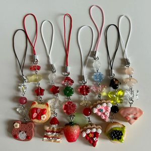 Cute Food & Animal Charms Phone Straps