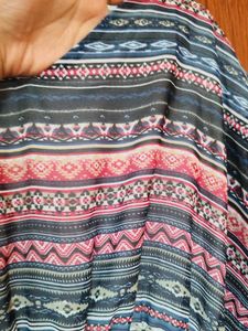 Boho Print Kaftan Dress