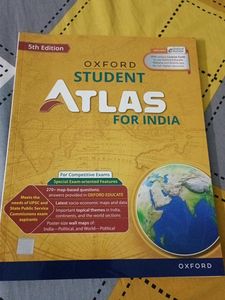Oxford Student Atlas for India - 5th Edition
