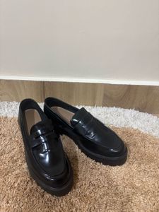 H&M brand new Classic Black Loafer Shoes