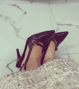 Chic Black Patent Heels