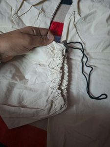 Beige Cargo Pants