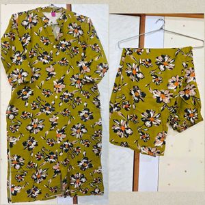 New Olive Floral Set 🍀