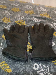 Black Sport Gloves with 'A'