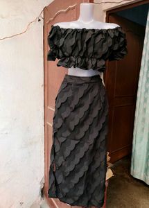 Black Two-Piece Set