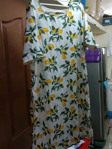 Lemon Print Kurta