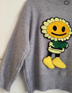 Cute Flower Character Sweater