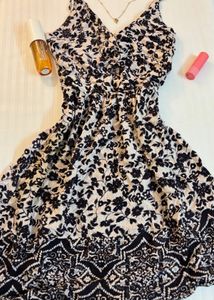 Floral Print Mini Dress