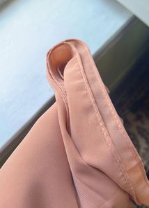 Elegant Peach shiffon dupatta
